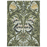 Wool Floral Area Rug