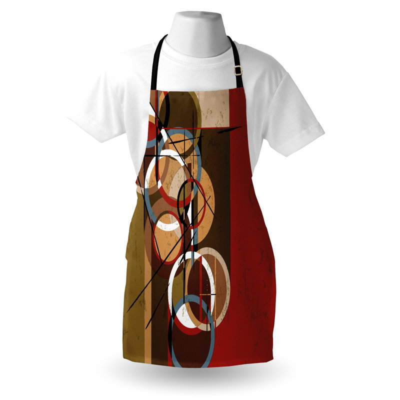 No Pattern Bib Apron