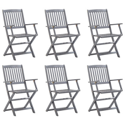 Lancaer Folding Patio Dining Side Chair