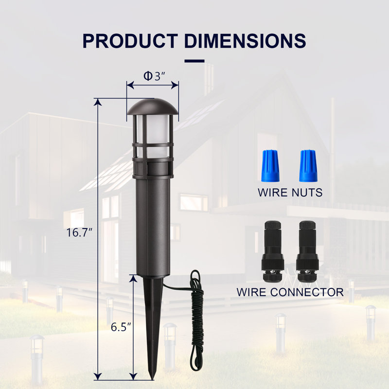 Bronze LED Low Voltage Pathway Lights Multipack