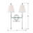Hiltner 2 - Light Dimmable Armed Sconce-452411175