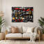Art mural gris Neo Expressionism 1-1708829776