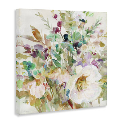 Art mural opaque en fleurs vieillies par Carol Robinson bp-675_CN