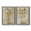 Cloake in Mist I - ensemble de 2 peintures encadrées-441760584-441760582