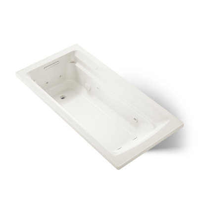 Archer 72" x 36" Drop in Whirpool Acrylic Bathtub