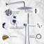 Système de douche à pression équilibrée avec valve brute-87600326