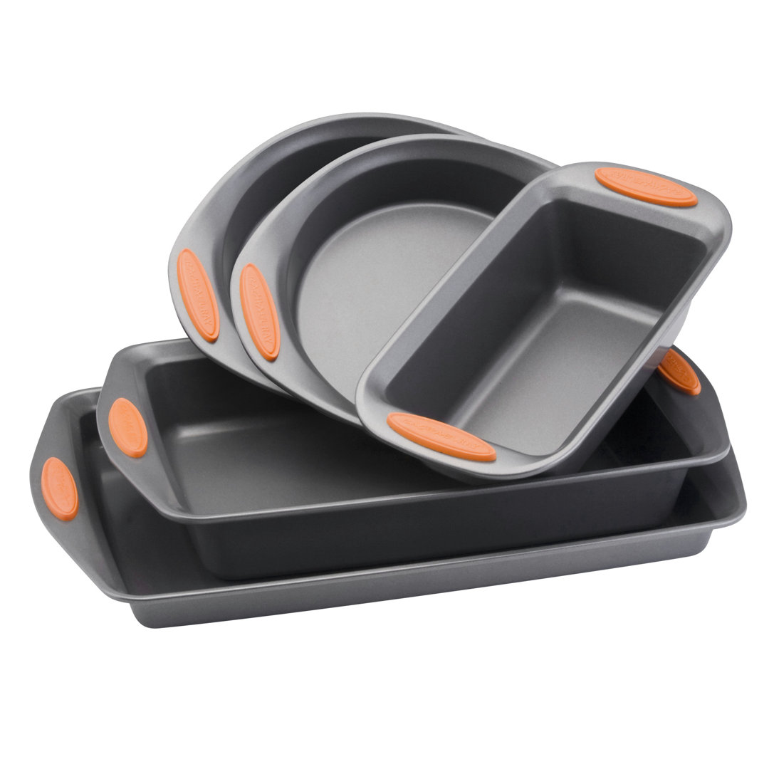 Rachael Ray Yum-O Nonstick Baking Pans / Bakeware Set, 5 Piece Rachael Ray 