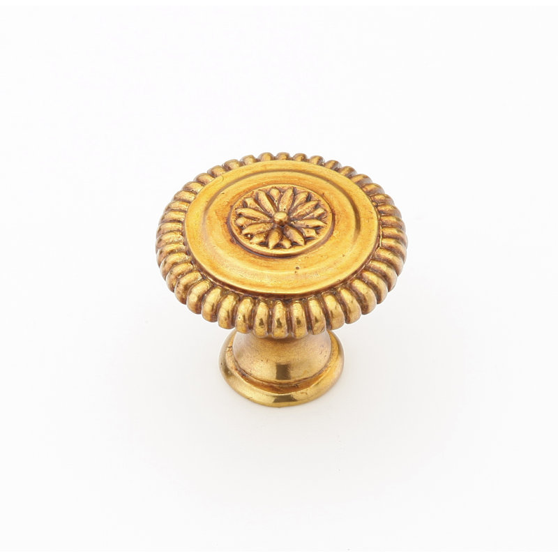 Sonata Round Knob, Paris Brass