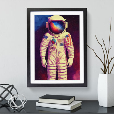 Dreamy Astronaut - Framed Print