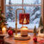 Lampe chauffe-bougies de Noël avec minuterie - Hauteur réglable, intensité variable, accessoires de décoration avec 2 ampoules, pour la fonte de cire et les fondants parfumés aux bougies