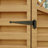 Pintle Shutter Offset Wrought Iron Strap Hinge