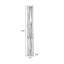 Lampes sur pied rectangulaires en bois massif