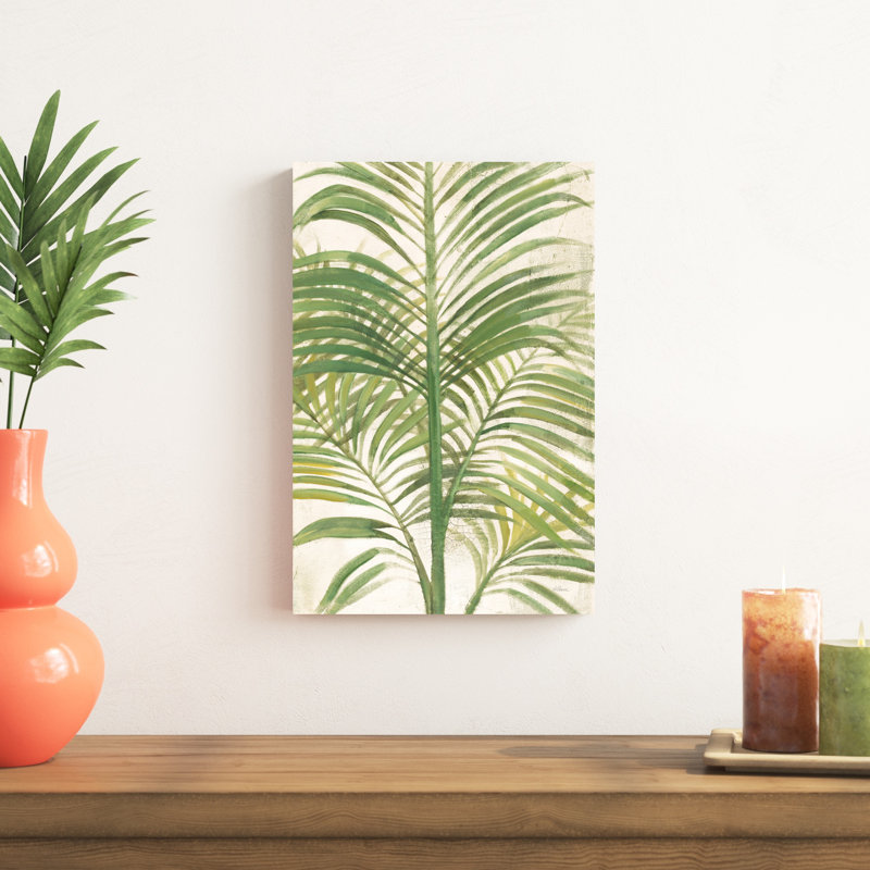 Palms II lumineux, H 18 po x l 12 po x P 1,25 po