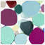 Gemstones 2' Framed Print on Canvas