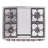ILVE Panoramagic Series 36 in. Dual Fuel Range with 6 Sealed Burners, Griddle (Natural Gas, Glass Door)-99364293