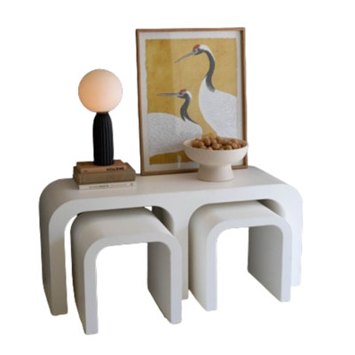 47" Solid Wood Console Table by Kalalou
