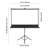 Tripod Projector Screen with Stand 60 Inch 160° Wide Angle 4K HD 16:9 Screen