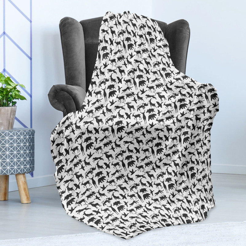 Hand Woven Throw Blanket, 50" W x 60" L