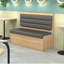 Banc rembourré en similicuir Modern Fashion Simple-101185127
