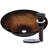 Novatto 17.5'' Glass Circular Bathroom Sink-89559049