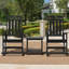 Chaises berçantes d'extérieur en PEHD pour patio-552783075