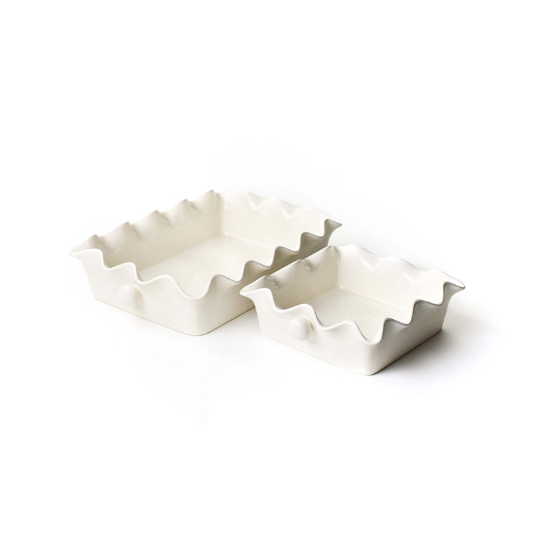Ensemble de 2 ustensiles de cuisson Signature blanc