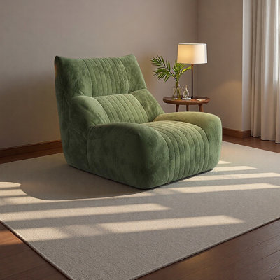 Chaise d'appoint luxueuse et élégante