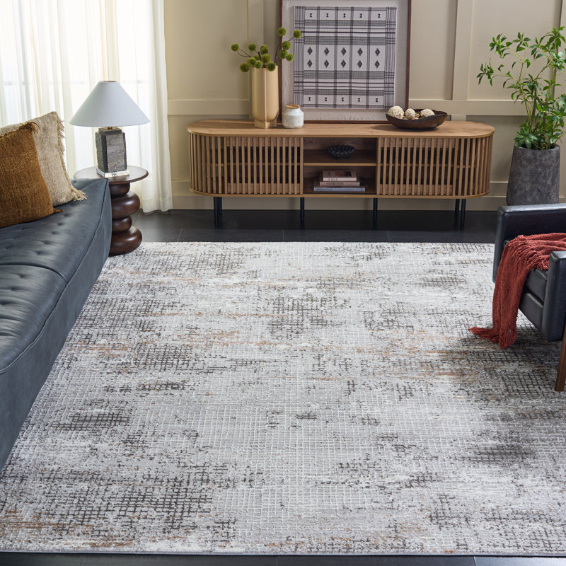 Tapis abstrait Emogène Parker Performance, Rectangle 7 pi 9 po x 9 pi 6 po