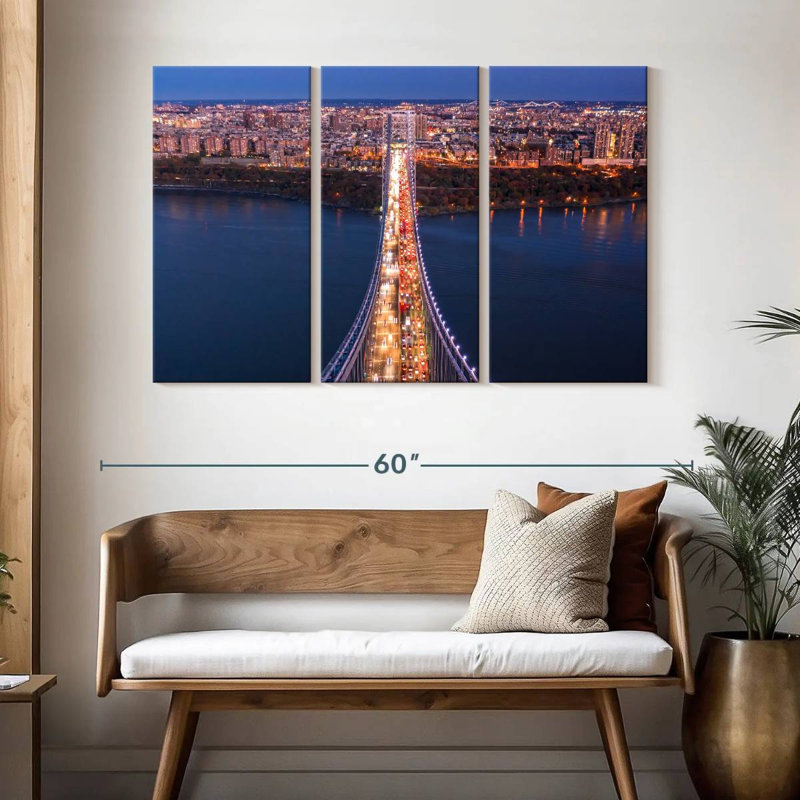 Nicci Mackinac Bridge Bustle, H 32 po x l 50 po