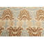 Tapis beige/bleu en laine Sauceda