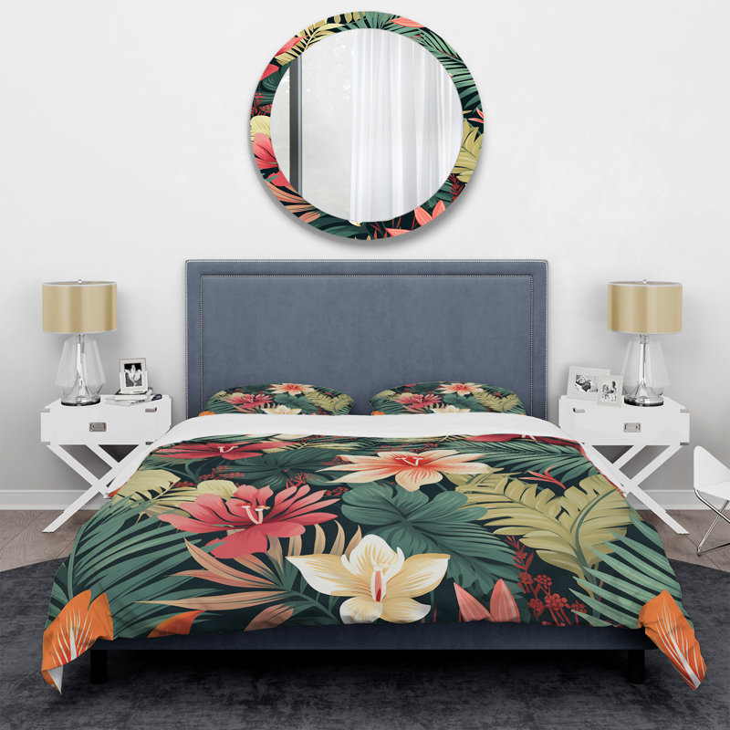 Ensemble de housse de couette Jungle, Housse de couette pour grand lit