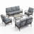 7-person Outdoor Conversation Set With Loveseat-106872558
