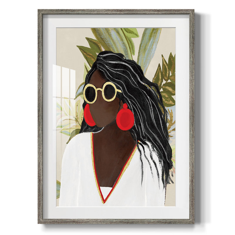 All That Beauty II - impression encadrée, Vieilli, H 19,5 po x l 16,5 po