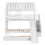 Lit mezzanine avec tente et tour Bahati Verity, bois de pin rustique et panneau de fibres à densité moyenne-1315631307
