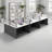 Rectangle 6 Person Benching Workstation with Cable
