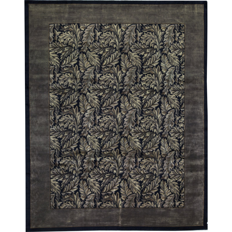 Himalayan Wool Floral Area Rug