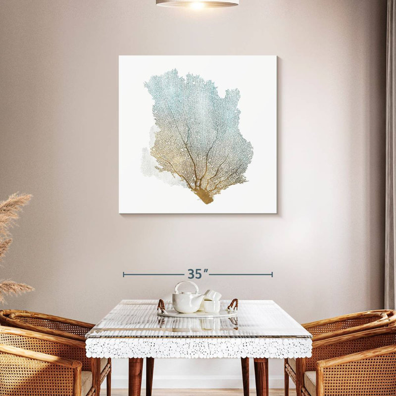 Brampt Light Delicate Coral I, 36" H x 36" W