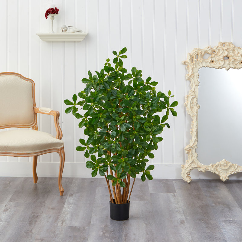 Olive artificielle en pot, H 42 po x l 17 po x P 17 po
