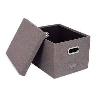 Internet's Best Collapsible File Storage Fabric Box
