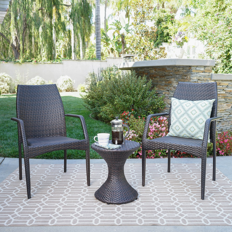 Paulsen 2 - Person Patio Conversation Set