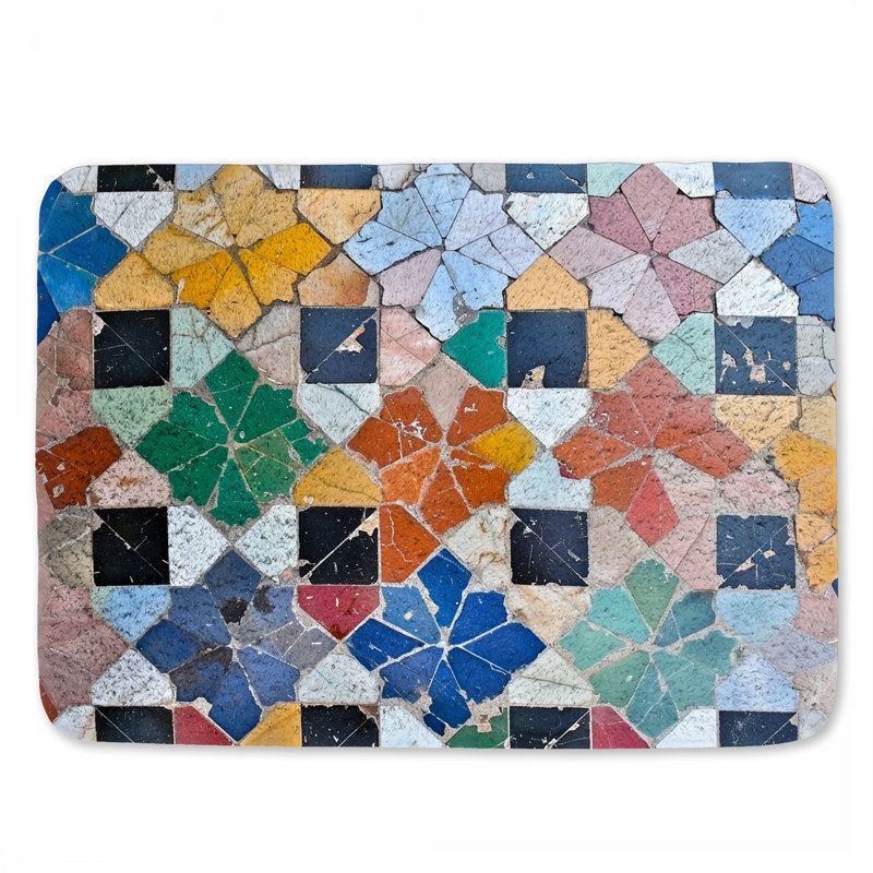 Carreau de mosaïque pour salle de bain, L 34 po x l 21 po
