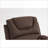 Lift Recliner Chair, Oversized 180° Flat Lay with Dual OKIN Motors | Brown Velvet-930958676