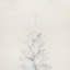 Arbre de Noël élancé, arbre de Noël artificiel avec support en métal