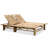 80 "Long Reclining Bamboo Single chaise