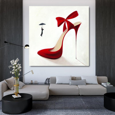 Mercer41 Panasenko, Inna Gallery Wrapped Canvas Art Titled: Highheels, Obsession