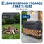Galvanised Steel Log Rack-59435310
