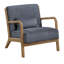 Chaise d'appoint en velours côtelé 1pc