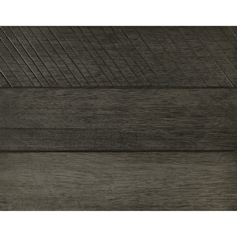 Contemporary Style Full Bed With Solid Wood, 3 - Tone Gray Finish, Metal Legs, Slat Design, Headboard And Paneling For Bedroom Decor