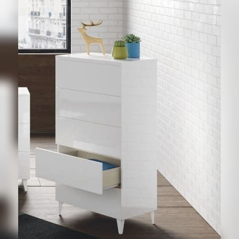 60 cm W Chest of 4 Drawers