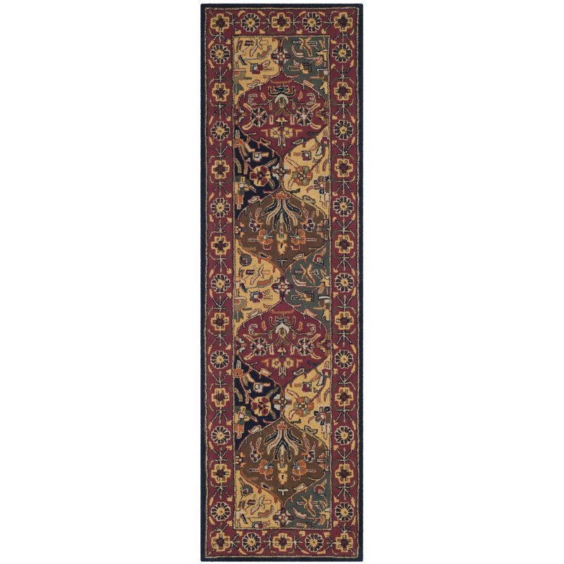 Wahcheechee Hand Tufted Wool Oriental Rug, Runner 2'3" x 10'